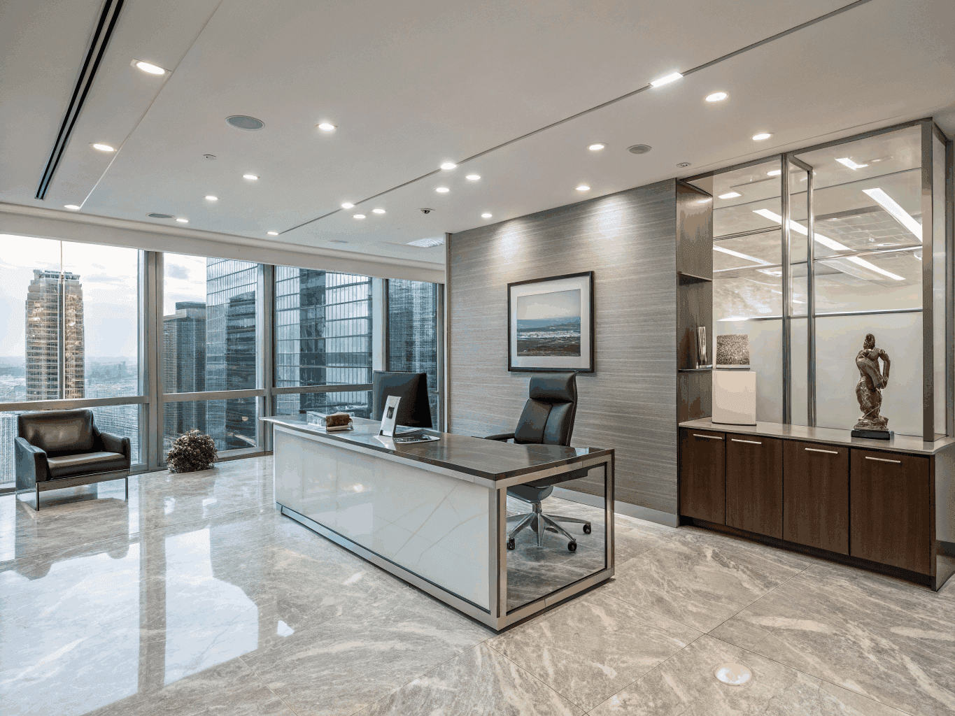 Modern Vancouver Executive Workspace